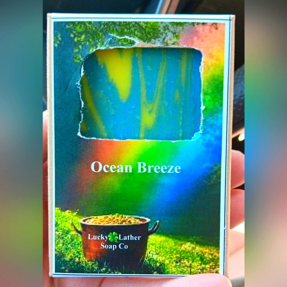 "Ocean Breeze" Cold Press Bar Soap